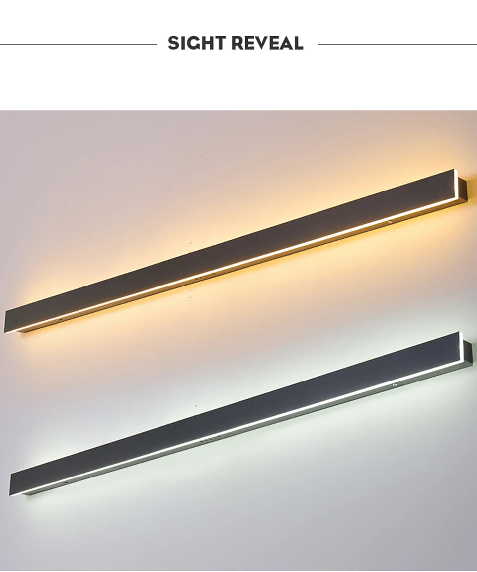 ELMAS Modern Waterproof LED Outdoor Wall Lamp - Al Masam Stationery LLC