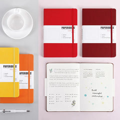 ELMAS Retro A5 Bullet Journal - 188 Pages of Creativity - Al Masam Stationery LLC