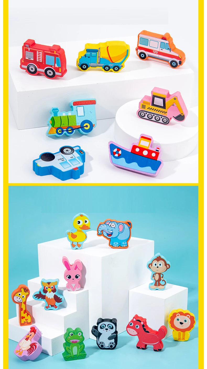 ELMAS QWZ Kids Montessori Educational Math Toys Gifts - Al Masam Stationery LLC