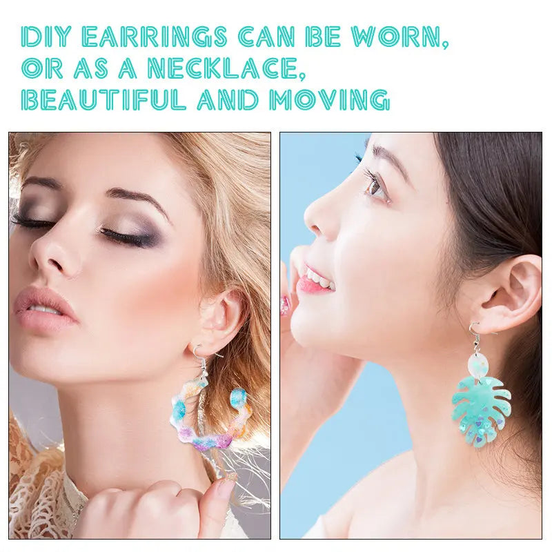 ELMAS Silicone Earring Mold for DIY Jewelry Crafting - Al Masam Stationery LLC