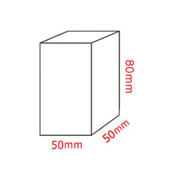 ELMAS Acrylic Plexiglass Square Jewelry Holder Stand - Al Masam Stationery LLC