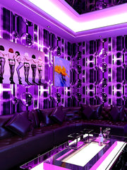 ELMAS Beibehang 3D Luxury Gold Flicker Wallpaper Roll - Al Masam Stationery LLC