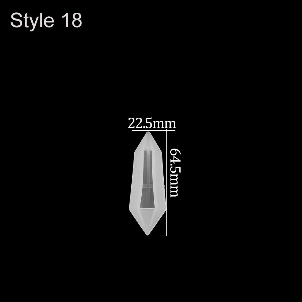 ELMAS DIY Crystal Pendulum Silicone Molds for Jewelry Making - Al Masam Stationery LLC