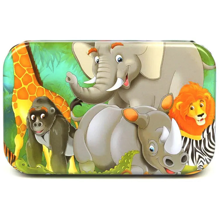 ELMAS Hot New 60 Pieces Wooden Puzzle Toys for Kids - Al Masam Stationery LLC