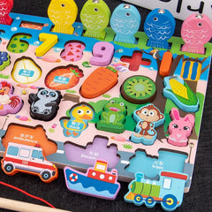 ELMAS QWZ Kids Montessori Educational Math Toys Gifts - Al Masam Stationery LLC