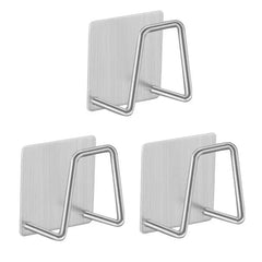 ELMAS Kitchen Stainless Steel Sink Sponges Holder Rack - Al Masam Stationery LLC