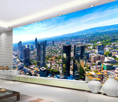 ELMAS Custom 3D Mural Urban Panorama Wallpaper - Al Masam Stationery LLC