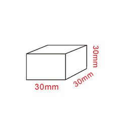 ELMAS Acrylic Plexiglass Square Jewelry Holder Stand - Al Masam Stationery LLC