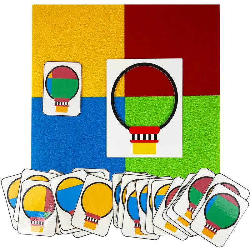 ELMAS Montessori Felt Toys for Logical Thinking Games - Al Masam Stationery LLC