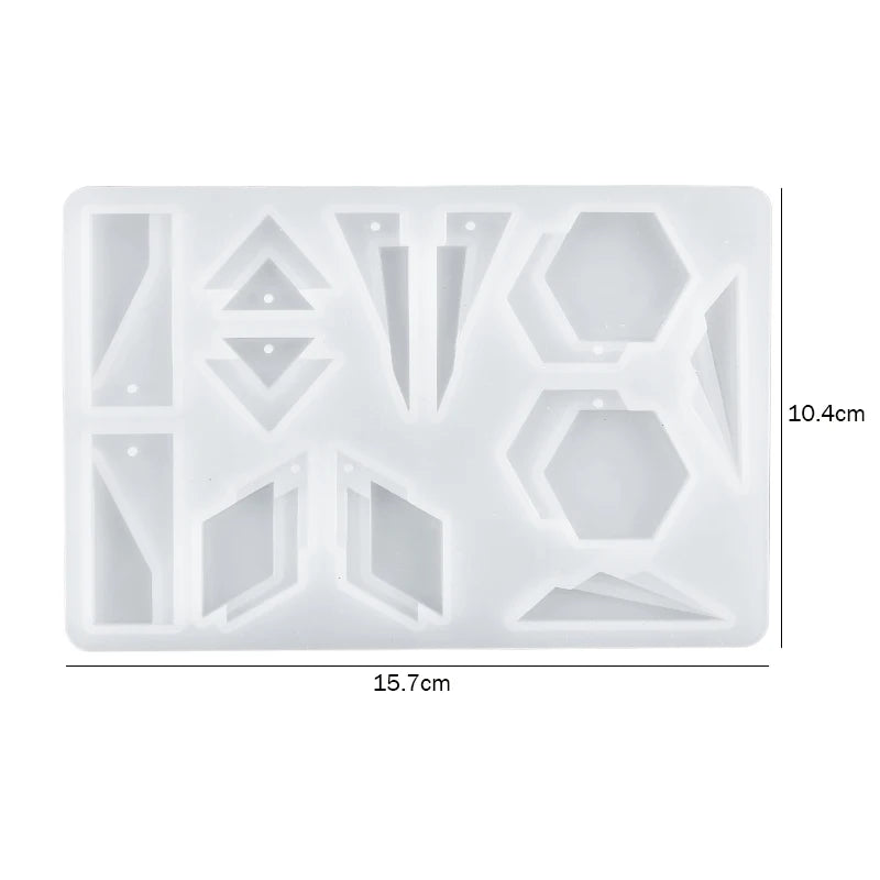 ELMAS Silicone Earring Mold for DIY Jewelry Crafting - Al Masam Stationery LLC