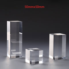 ELMAS Acrylic Plexiglass Square Jewelry Holder Stand - Al Masam Stationery LLC