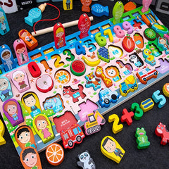 ELMAS QWZ Kids Montessori Educational Math Toys Gifts - Al Masam Stationery LLC