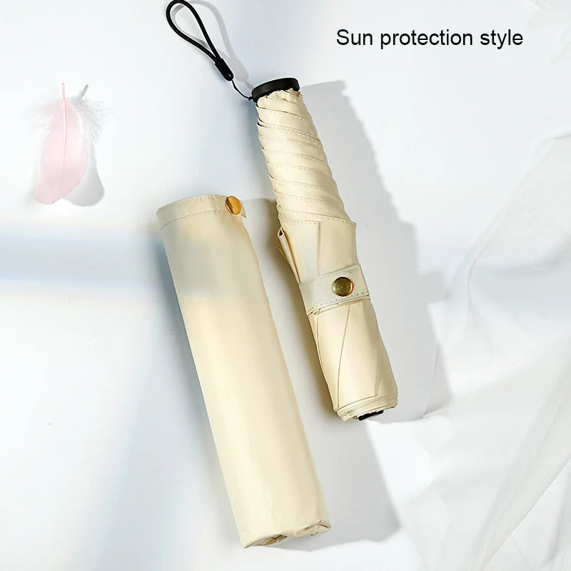 ELMAS 116g Super Lightweight Mini Sun Rain Umbrella - Al Masam Stationery LLC