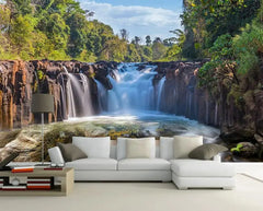 ELMAS Beibehang Nordic 3D Wallpaper Large Forest Decor - Al Masam Stationery LLC