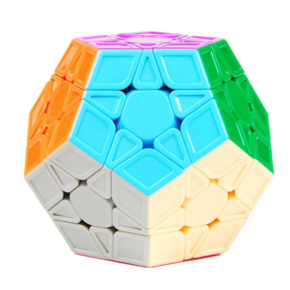 ELMAS Speedy Megaminx Dodecahedron Puzzle Cube Toy - Al Masam Stationery LLC