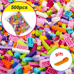 ELMAS 1000-Piece Creative Building Blocks Set for Kids