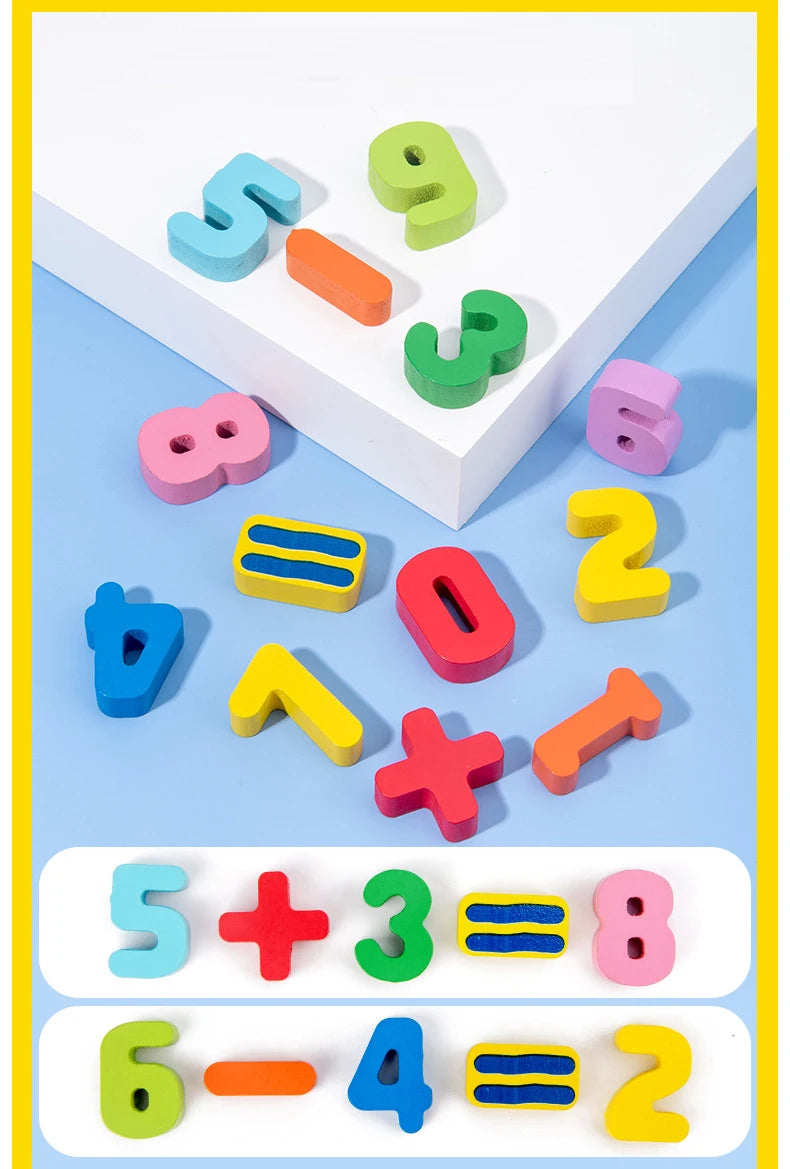 ELMAS QWZ Kids Montessori Educational Math Toys Gifts - Al Masam Stationery LLC