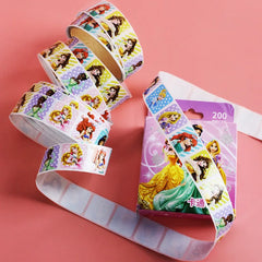 ELMAS 200Pcs/Box Disney Stickers Frozen Mickey Sofia Gift - Al Masam Stationery LLC