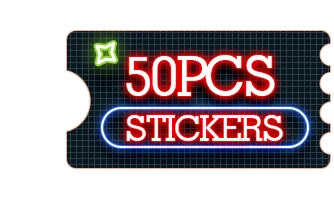 ELMAS 50PCS Fun Animal Reward Stickers for Kids - Al Masam Stationery LLC