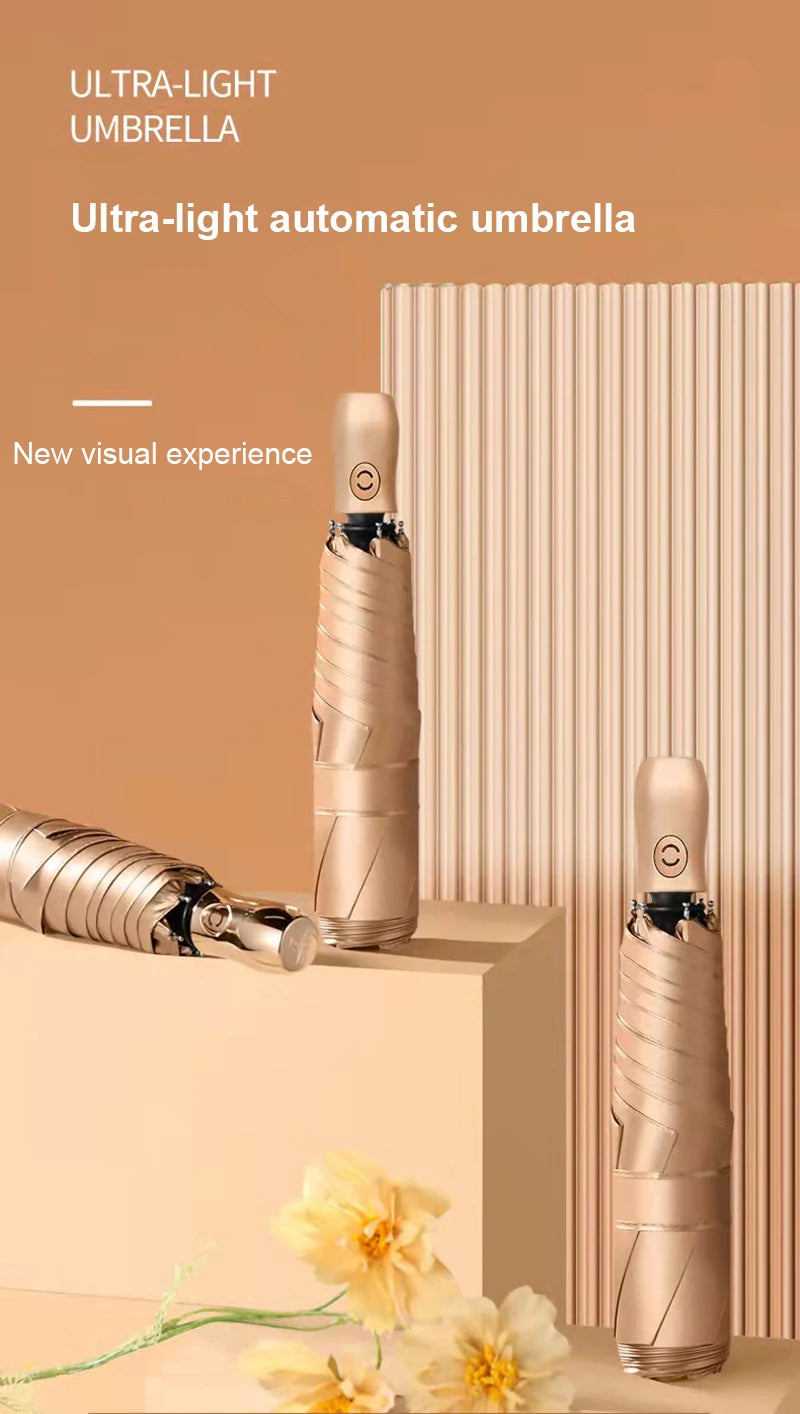 ELMAS New 6 Ribs Ultra-light Folding Umbrella for All - Al Masam Stationery LLC