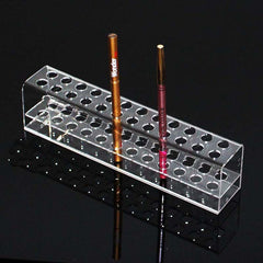 ELMAS Clear 24 Slots Makeup Display Stand Organizer - Al Masam Stationery LLC