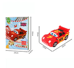 ELMAS Lightning McQueen DIY Building Blocks Toy Set