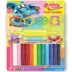 Kiddy Clay Flat Stripes 20g - Al Masam Stationery LLC