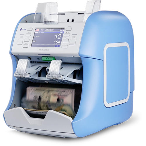 KISAN Newton 3-V Advanced CIS Banknote Counter for Accurate Cash Counting