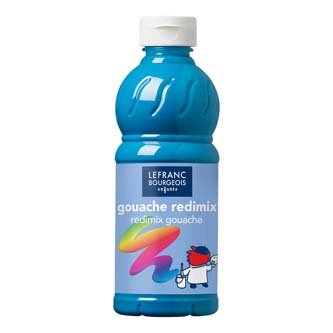 Lefranc & Bourgeois Gouache Liquide Redimix Turquoise Blue - Al Masam Stationery LLC