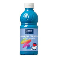 Lefranc & Bourgeois Gouache Liquide Redimix Turquoise Blue - Al Masam Stationery LLC