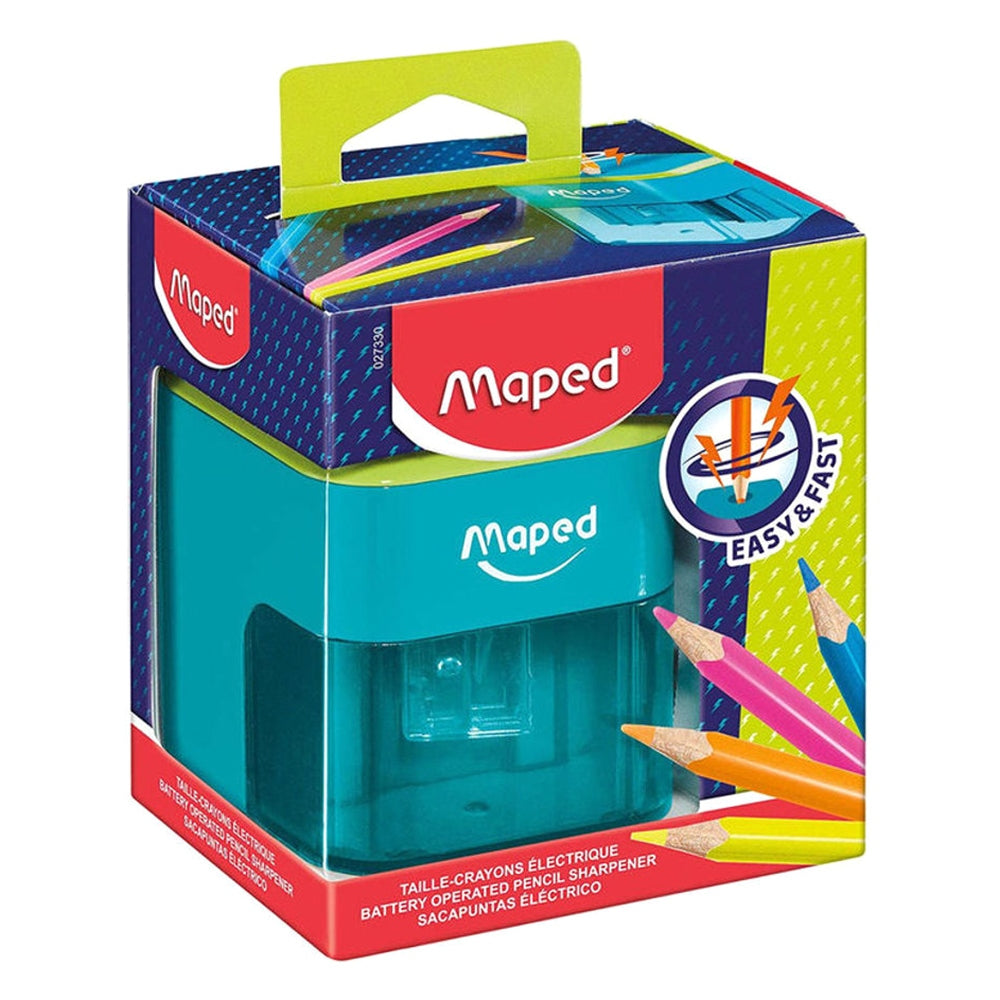 Maped 1 Hole Battery Operated Sharpener - Al Masam Stationery LLC Main image