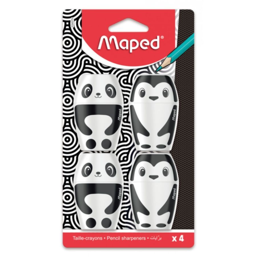 Maped 1 Hole Shaker Fancy Sharpener Pack - Al Masam Stationery LLC