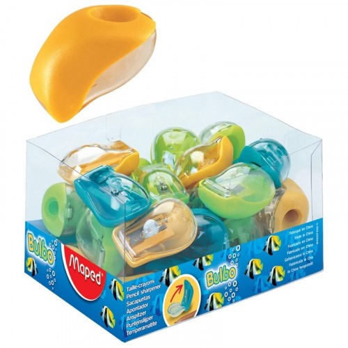 Maped 1 Hole Bulbo Sharpner Pack - Al Masam Stationery LLC Main image