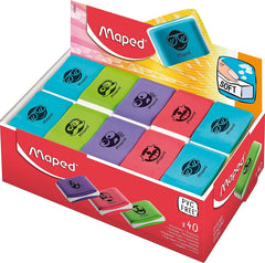 Maped Essentials Soft Color Eraser Box - Al Masam Stationery LLC