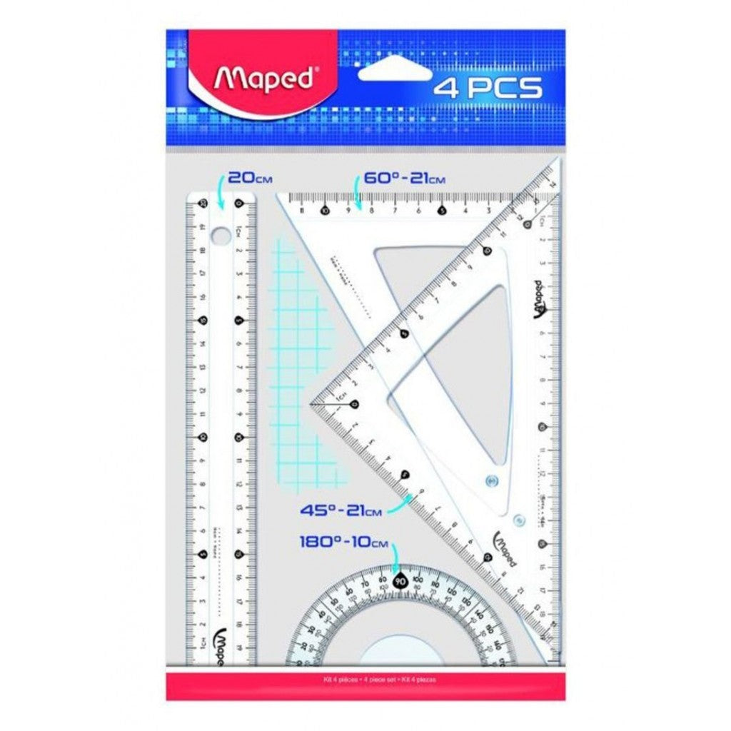 Maped Cristal Maxi Ruler 30cm - Al Masam Stationery LLC Main image