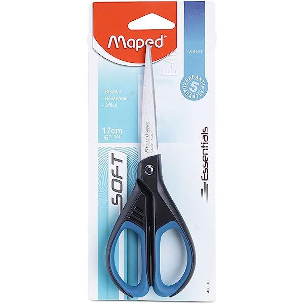 Maped Essentials Scissor 17cm - Al Masam Stationery LLC Main image