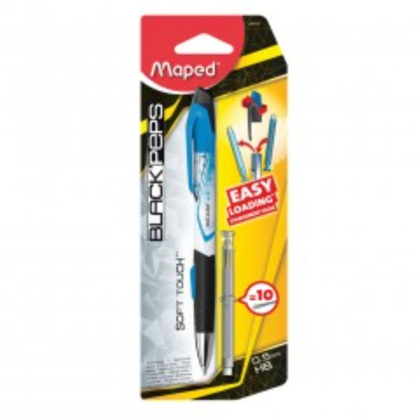 Maped 0.5mm Mechanical Pencil+Lead Blue - Al Masam Stationery LLC Main image