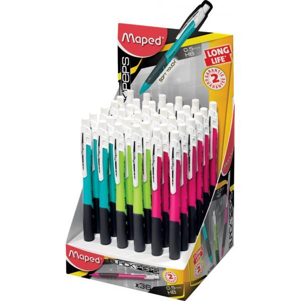 Maped 0.7mm Mechanical Pencil Long Life Display - Al Masam Stationery LLC Main image