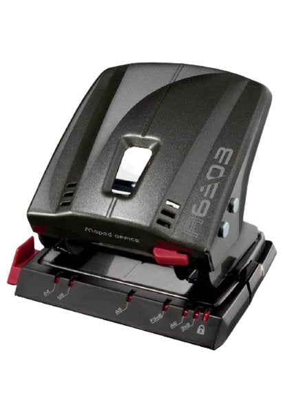 Maped Punch 30/35sht Advanced 2H Grey - Al Masam Stationery LLC Main image