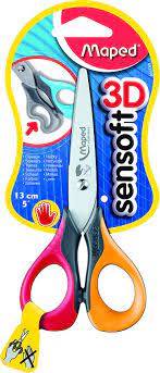 Maped Sensoft Scissor 16cm Blister - Al Masam Stationery LLC Main image