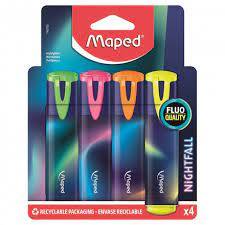 Maped Night Fall Highlighter Pack - Al Masam Stationery LLC Main image