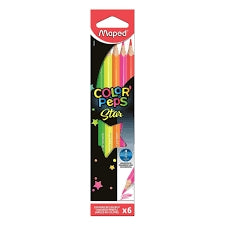 Maped Night Fal Color Pencil 16 Colors Pack - Al Masam Stationery LLC Main image