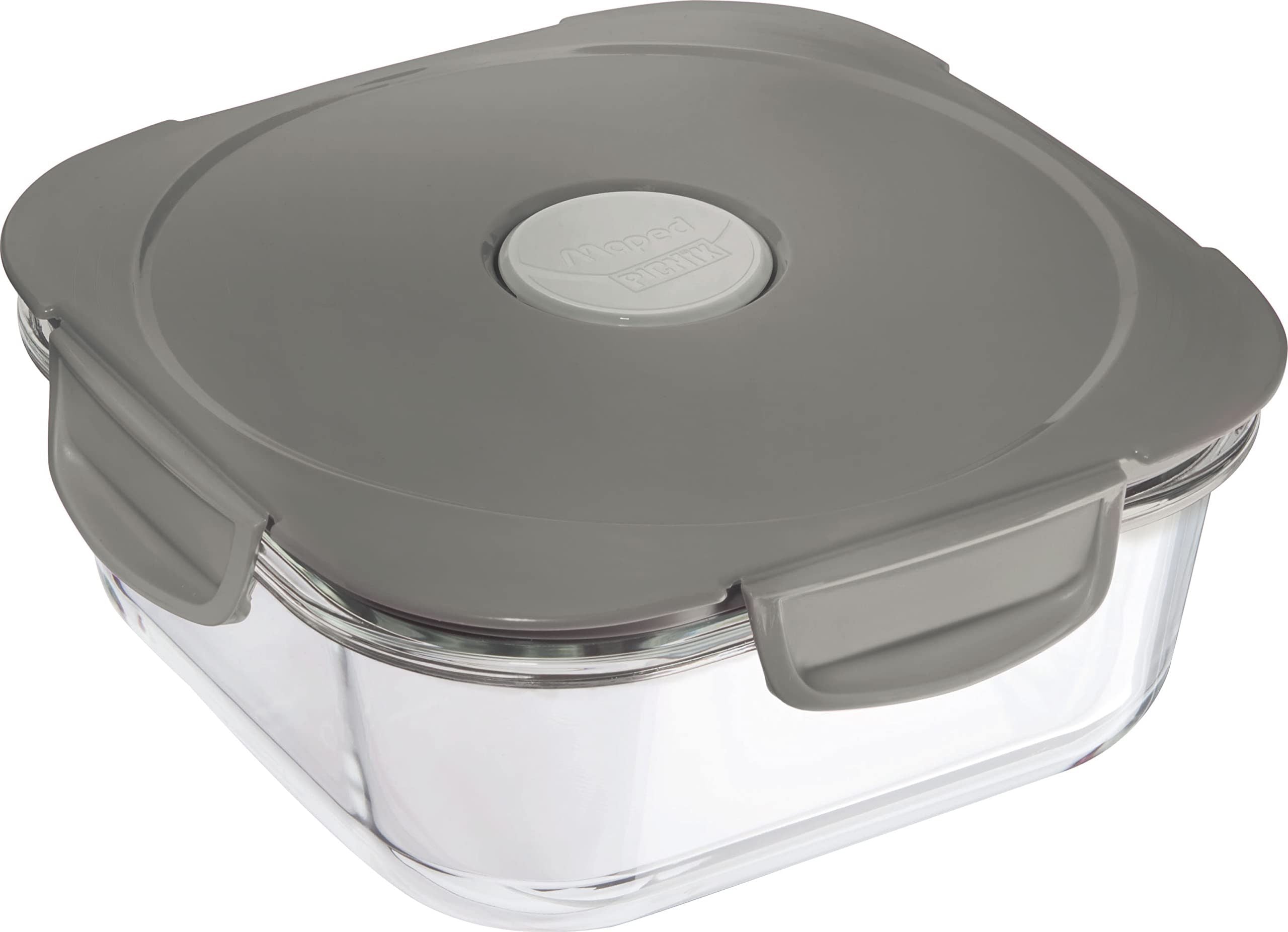 Maped Picnik Glass Grey Lunch Box - Al Masam Stationery LLC Main image
