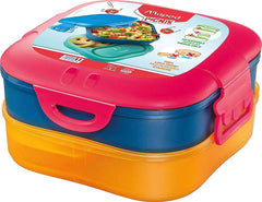 Maped Picnic 3 In 1 Concept Lunch Box Pink - Al Masam Stationery LLC