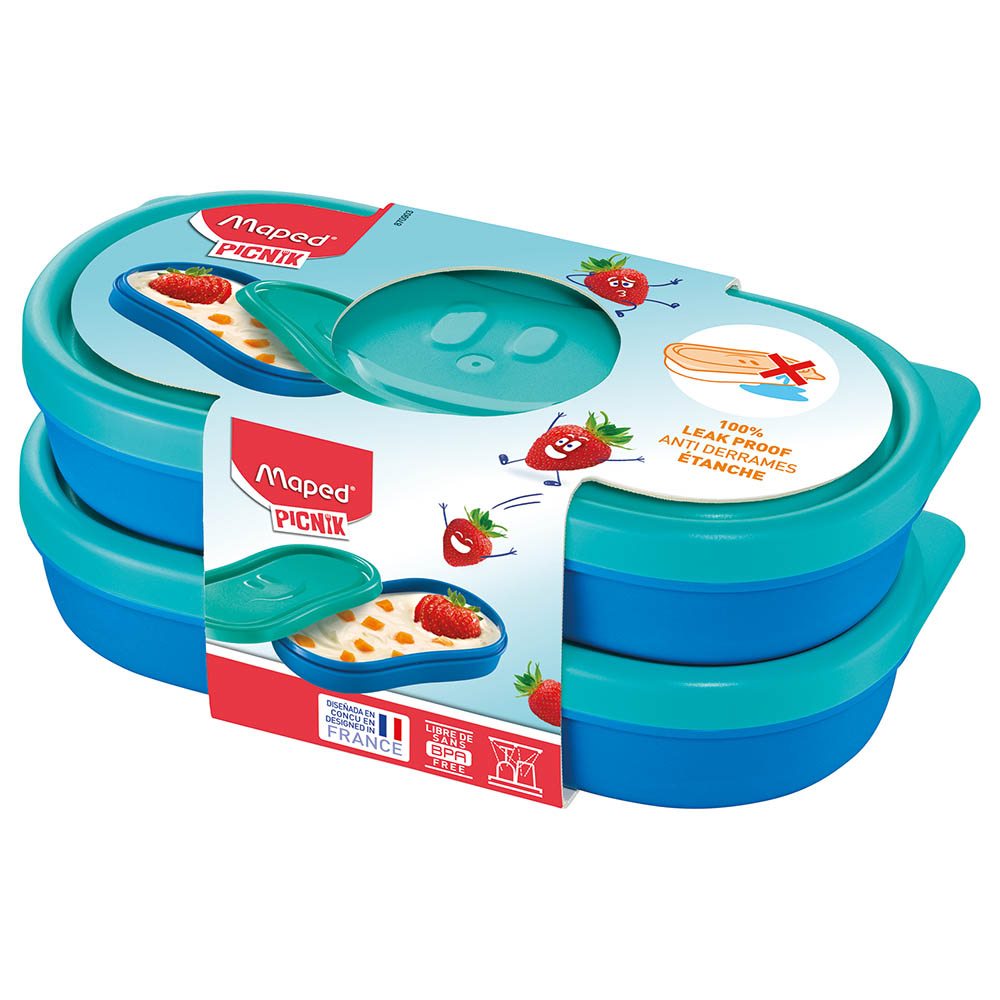 Maped Picnic Snack Box Concept Blue - Al Masam Stationery LLC Main image