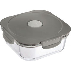 Maped Picnic Lunch Box Glass Square Grey - Al Masam Stationery LLC