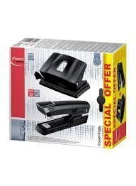 Maped Essential Stapler + Punch 20 Sheets Set - Al Masam Stationery LLC Main image