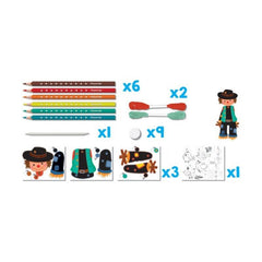 Maped Creative Mini Box Puppet to Decorate - Al Masam Stationery LLC