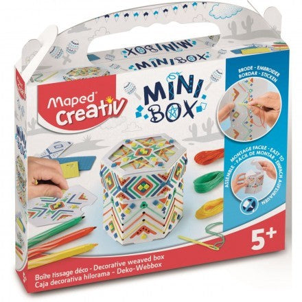 Maped Creative Mini Box Decorative Weaved - Al Masam Stationery LLC Main image