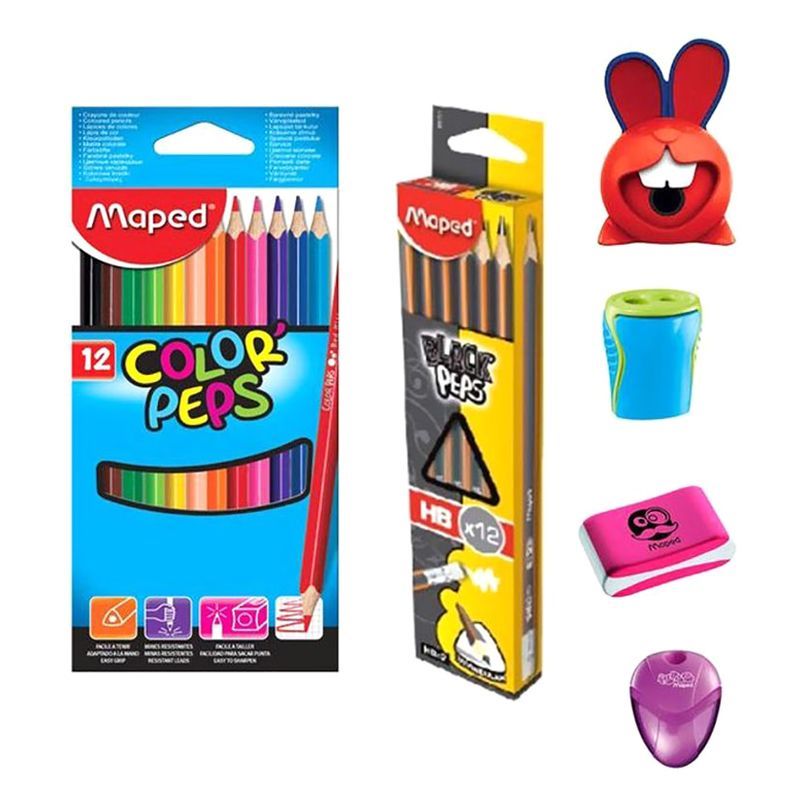 Maped School Kit No. 022 - Al Masam Stationery LLC Main image